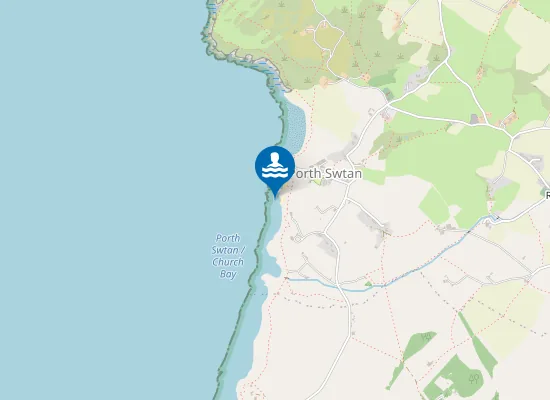 Map of Porth y Pren