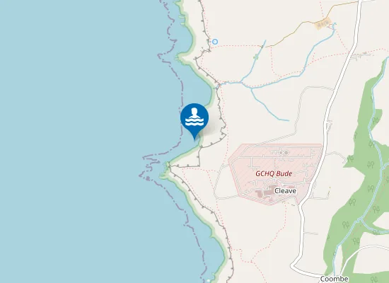 Map of Holacombe Beach