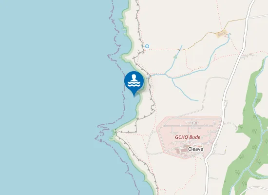 Map of Rane Beach