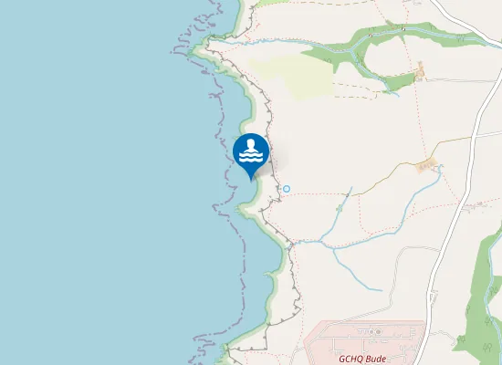 Map of Caunter Beach