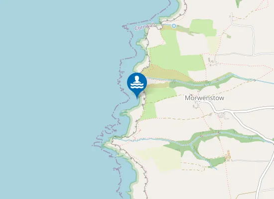 Map of Cotton Beach