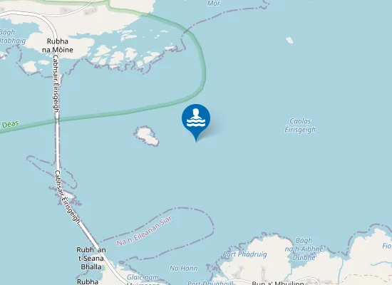 Map of Oitir an Leisgein