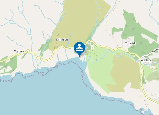 Map of Black Beach