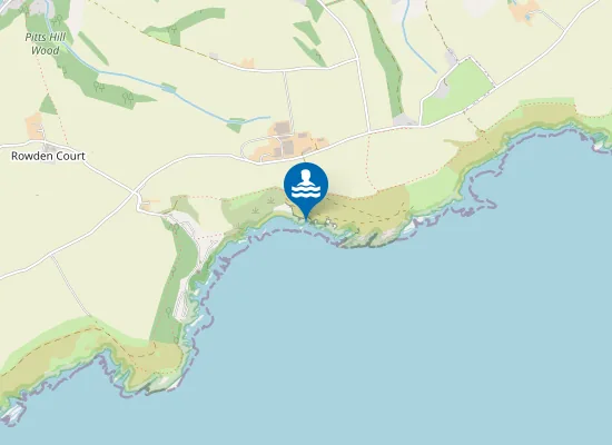 Map of Sandy Cove
