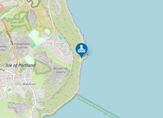 Map of Little Beach