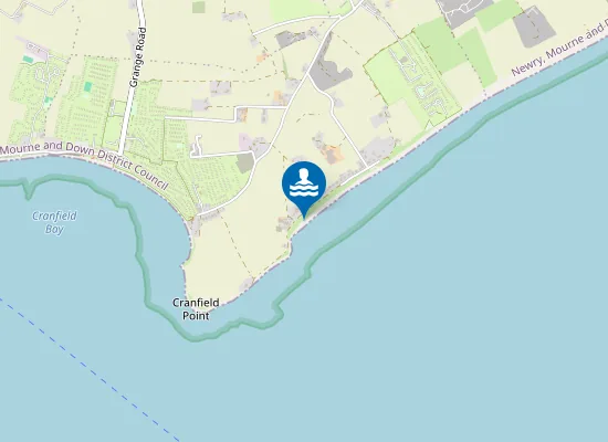 Map of Beach - Costa del Ceanfield