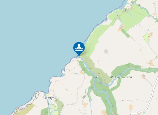 Map of Traeth Soden