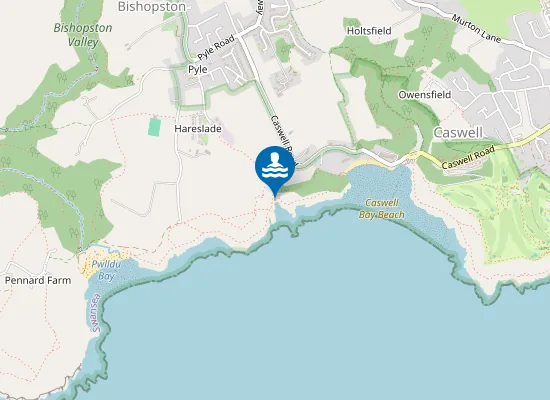 Map of Brandy Cove