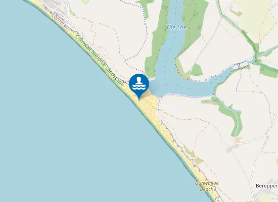 Map of Loe Bar