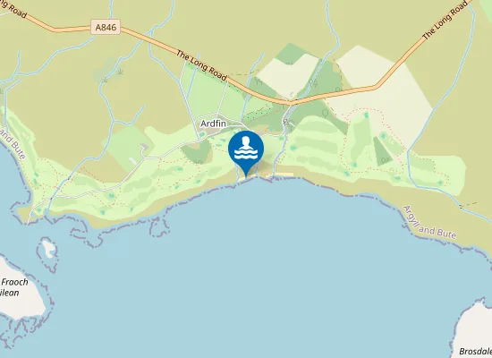 Map of Traigh Bhan