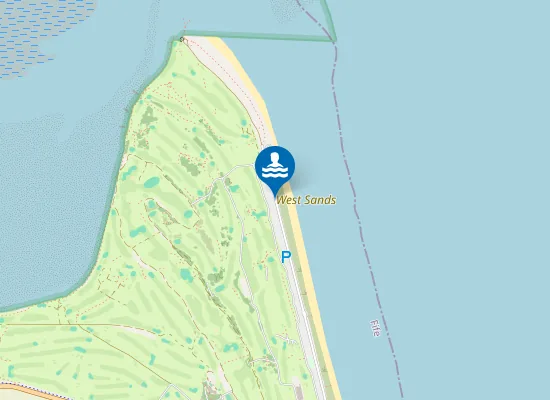 Map of West Sands