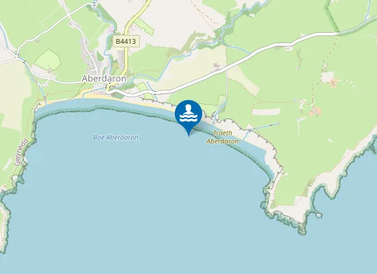 Map of Traeth Aberdaron