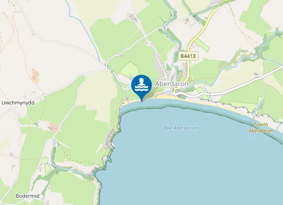 Map of Porth Samddai