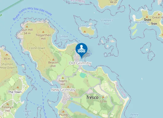 Map of Raven Porth