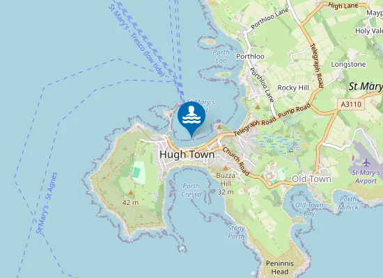 Map of Town Beach