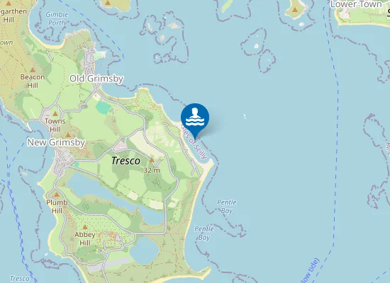 Map of Rushy Porth