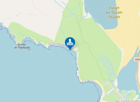 Map of Tràigh na Cleabhaig