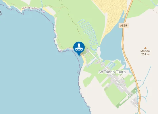 Map of Traigh na h-Uidhe