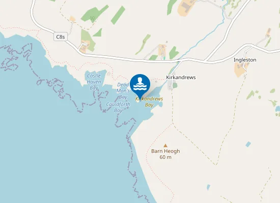 Map of Kirkandrews Bay