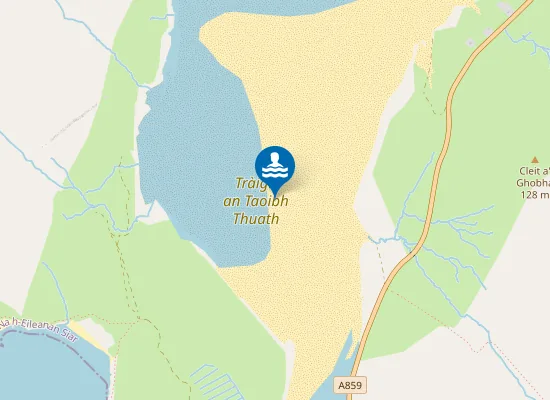 Map of Tràigh an Taoibh Thuath