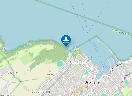 Map of Churston Cove