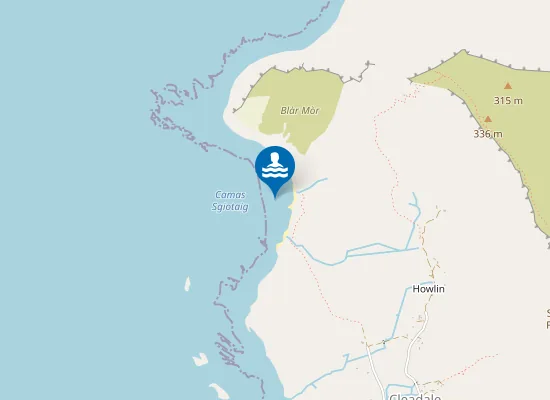 Map of Singing Sands