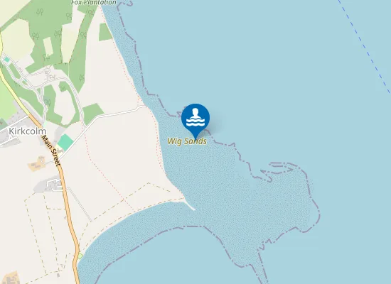 Map of Wig Sands