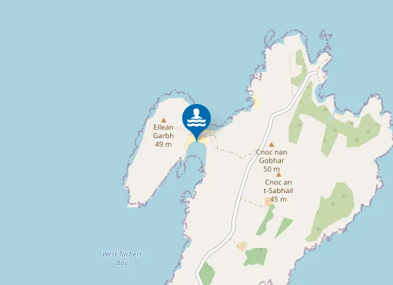 Map of Twin Beaches