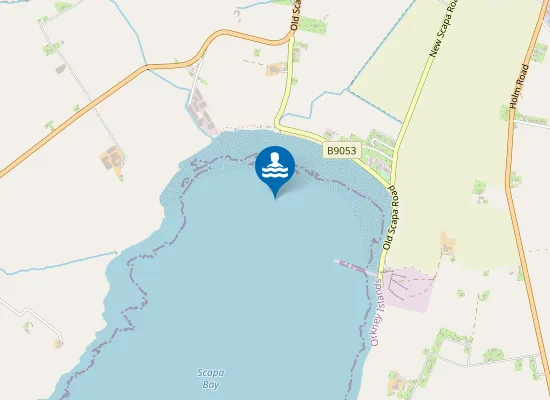 Map of Scapa beach