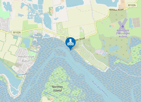 Map of Mill Beach