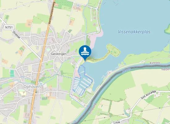 Map of Kinrooi De Steenberg (Maas)