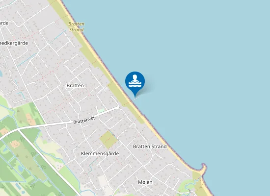 Map of BRATTEN STRAND