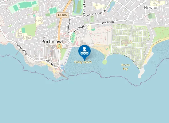 Map of Coney Beach