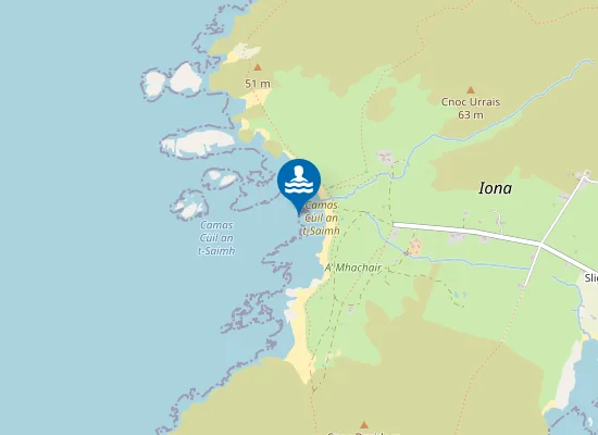 Map of Camas Cùil an t-Saimh