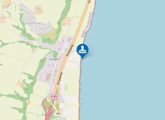 Map of HALBJERG-VANGEN SYD FOR GRØFT