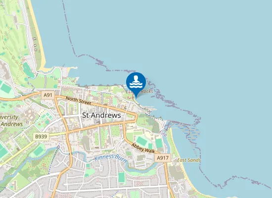 Map of Castle Sands