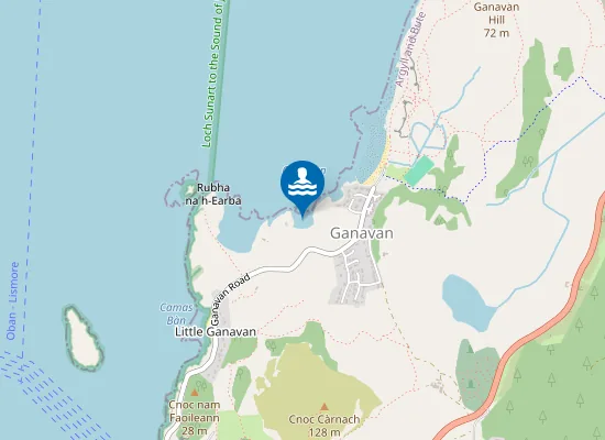 Map of Port na Mairt