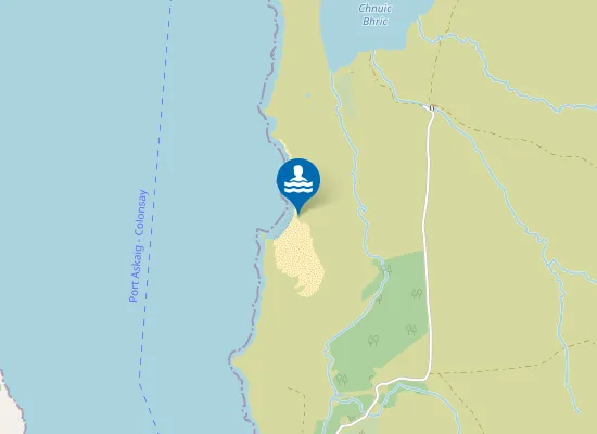 Map of Traigh nam Feannag