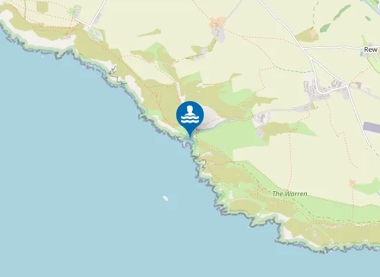 Map of Soar Mill Cove