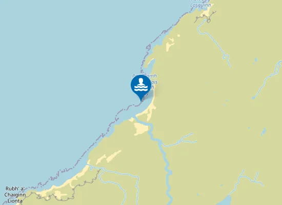 Map of Traigh na Corpaich