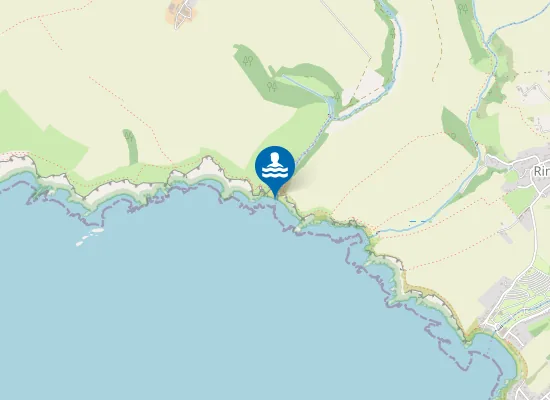 Map of Westcombe Beach