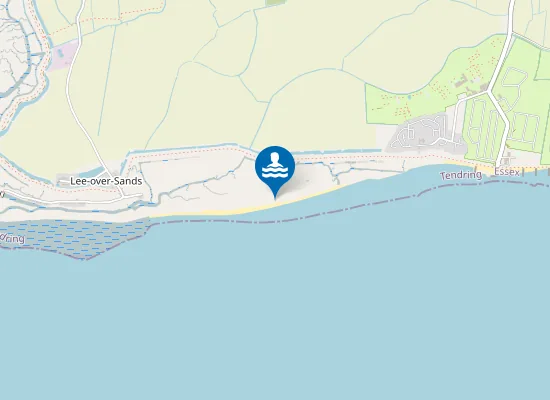 Map of St Osyth Naturist Beach