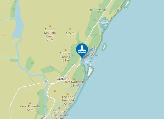 Map of Traigh an Airgid