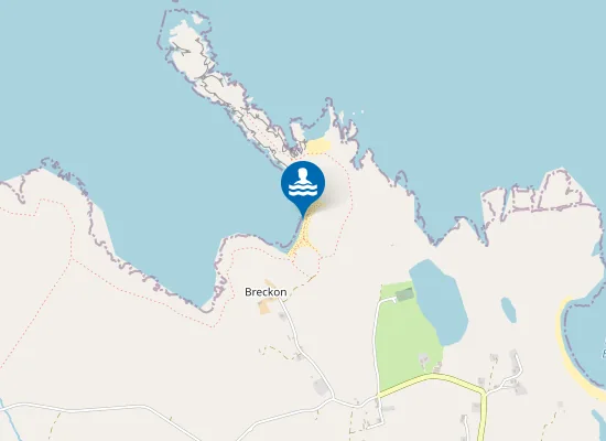 Map of Breckon Beach