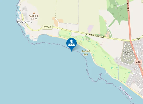 Map of Ardneil Bay