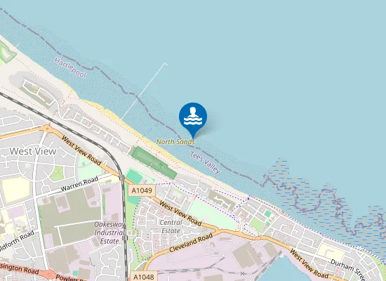 Map of North Sands