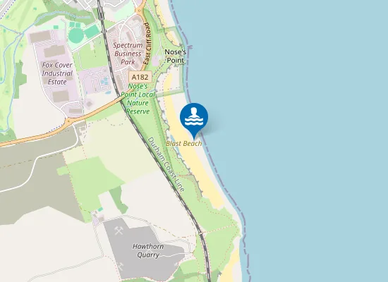 Map of Blast Beach