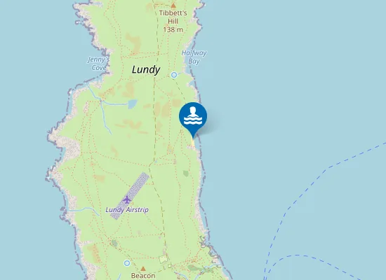 Map of Quarry Beach