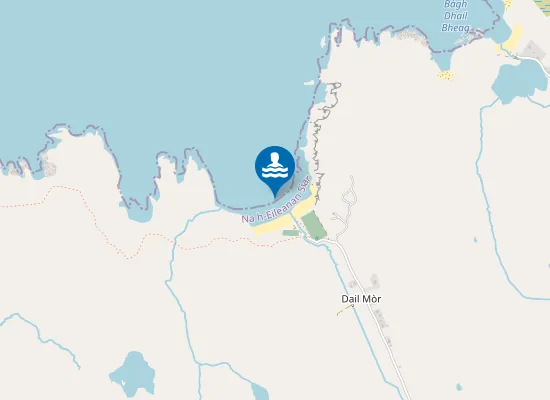 Map of Tràigh Dhail Mhòr