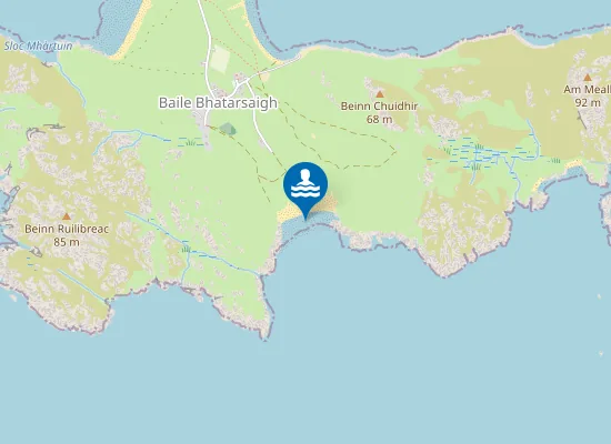 Map of Bàgh a Deas